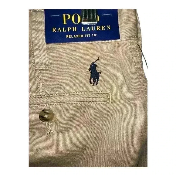 Polo Ralph Lauren Tan Relaxed Fit Shorts, Size 30W - Picture 4 of 7